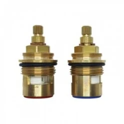 Unknown 3/4" BSP Quarter Turn Tap Valves -53mm Tall