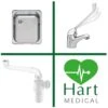HART Compact Rectangular Inset Dental Sink Pack