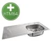 Pland '920' HTM64 (sanitary Assemblies) Compliant Hospital Sink With Drainer
