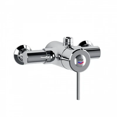 Acura Care Exposed Thermostatic Shower - Top Outlet 1 Acura Care Exposed Thermostatic Shower - Top Outlet