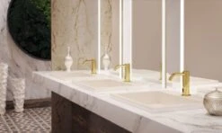 Hart Drop Spout Sensor Tap - Polished Gold -Bathroom Supplies Store MCM 703500 GLD2