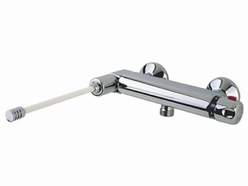 Push Lever Timed Flow Thermostatic Shower Valve 1 Push Lever Timed Flow Thermostatic Shower Valve