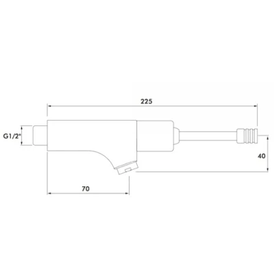 Easy Touch Multi Directional Bib Tap | Timed Flow 2 Easy Touch Multi Directional Bib Tap | Timed Flow - Image 2
