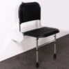 Black Padded Doc M Shower Seat With Legs