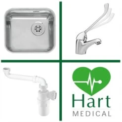 HART Standard Rectangular Inset Dental Sink Pack