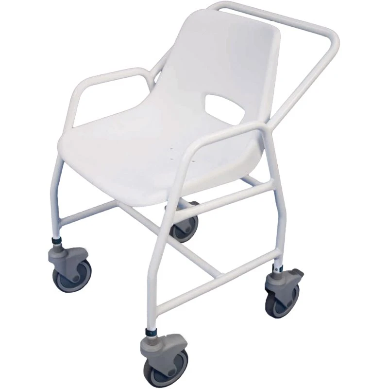 Hythe Mobile Shower Chair With Castors 1 Hythe Mobile Shower Chair With Castors