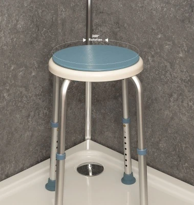 Bath Stool With Rotating Seat 2 Bath Stool With Rotating Seat - Image 2