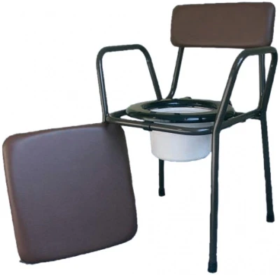 Kent Stacking Commode Chair 2 Kent Stacking Commode Chair - Image 2
