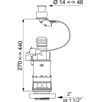 Wirquin Doc M Easyflush Valve 2 Wirquin Doc M Easyflush Valve - Image 2