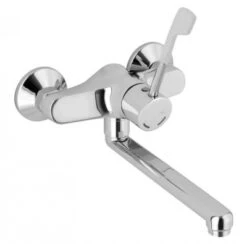 Ability Wall Mounted Swivel Spout Kitchen Tap