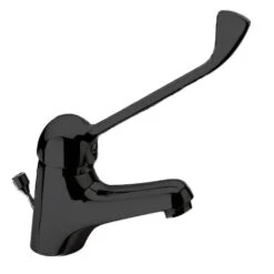 HART Medic Line Basin Mixer Tap - Matt Black Finish