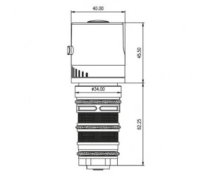 Unknown Hart Universal Thermostatic Shower Cartridge 2 Unknown Hart Universal Thermostatic Shower Cartridge - Image 2