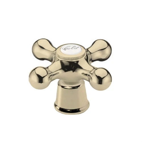 Unknown Pair Gold Plated Traditional Tap Handles 1 Unknown Pair Gold Plated Traditional Tap Handles