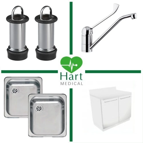 Hart Decontamination Wash Station - Dental & Laboratory Standard 1 Hart Decontamination Wash Station - Dental & Laboratory Standard