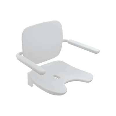 HEWI Hinged Seat Premium - White 1 HEWI Hinged Seat Premium - White