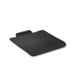 System '900' Mobile Hinged Shower Seat - Matt Black