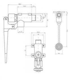 The Hart Multi Pedal Tap -Bathroom Supplies Store mcm 90572