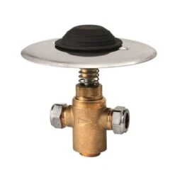 Hart Commercial Push Button Foot Tap | Floor Fitted Concealed Tap