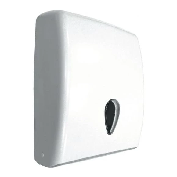Nofer Classic White Paper Towel Dispenser 1 Nofer Classic White Paper Towel Dispenser