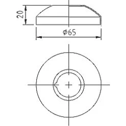 Unknown Adjustable Wall Fixings -Bathroom Supplies Store spares wallfixing3