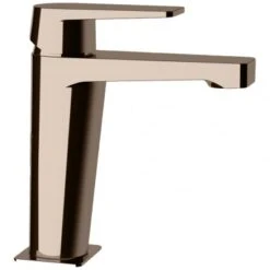 HART Thermassure 'Anti-Scald' Milan Lux Basin Mixer Tap - Brushed Nickel